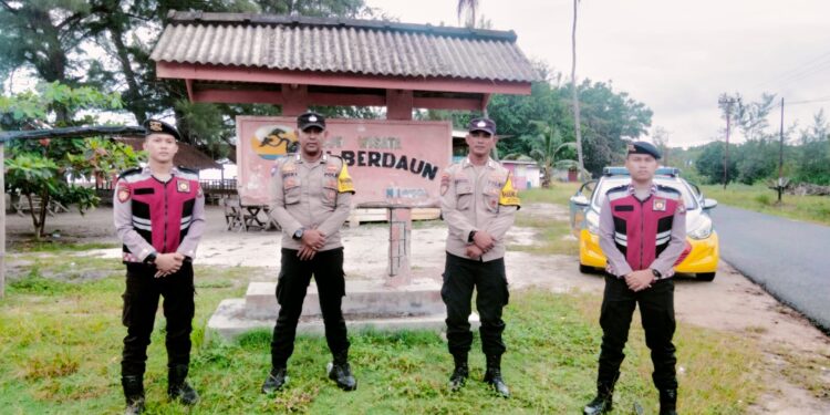 Polres Lingga Gelar Patroli Usai Libur Nataru 2024-2025