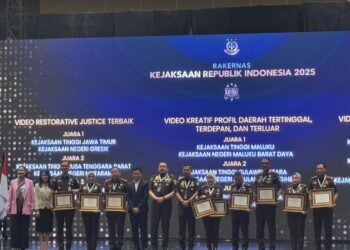 Soroti Kejahatan Anak Tahun 2024, Kejari Natuna Raih Juara 3 event Closing Ceremony Rakernas Kejaksaan RI Tahun 2025