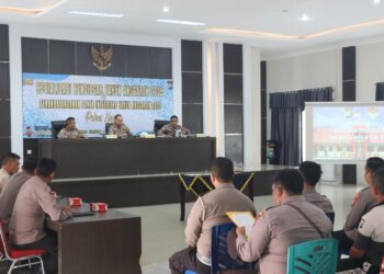 Polres Lingga Sosialisasi DIPA dan Tandatangani Pakta Integritas