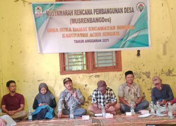 Musrembangdes Suka Damai 2025 Fokus pada Efisiensi Anggaran demi Kemajuan Desa