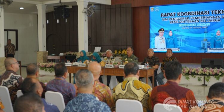 Bupati Asahan Buka Rapat Koordinasi Tim Penggerak PKK Kabupaten Asahan Bulan Januari 2025