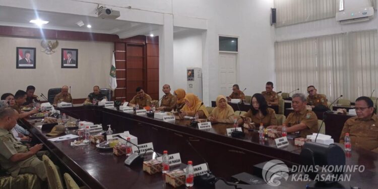Pemkab Asahan Ikut Rakor Pengendalian Inflasi tahun 2025
