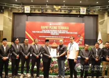 KPU Sumut Tetapkan H Surya BSc Sebagai Wagubsu Terpilih Periode 2025-2030