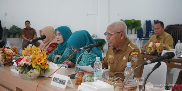 Akhir Masa Jabatan, Bupati Asahan Pimpin Rakorpem Periode Februari 2025