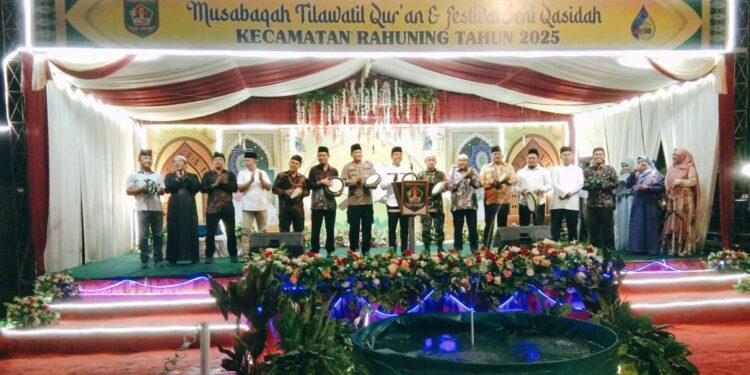 MTQ dan FSN Tingkat Kecamatan Rahuning Tahun 2025 Resmi Dibuka
