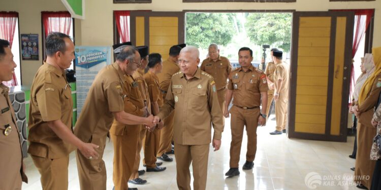 Bupati Asahan Temu Pamit dengan Sejumlah Perangkat Kecamatan