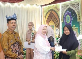 Desa Perkebunan Gunung Melayu Raih Juara Umum Pada MTQ Kecamatan Rahuning