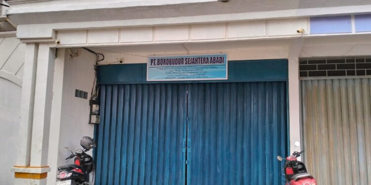 Gudang PT. Borobudur Sejahtera Abadi Diduga Simpan Barang Secara Ilegal, Warga Minta Disperindag dan APH Lakukan Sidak