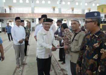 BAZNAS Asahan Salurkan Dana ZIS Kepada Fakir Miskin
