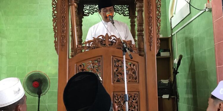 Jadi Khatib Salat Idul Fitri 1446 H di Desa Niur Permai, Nurdin Basirun : Mari Kita Tingkatkan Iman dan Taqwa