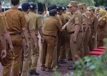 Hari Pertama Masuk Kerja Usai Lebaran,  Kehadiran ASN Pemkab Asahan Capai 98%