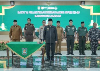 Bupati Lantik Dewan Hakim MTQ ke- 56 Tingkat Kabupaten Asahan