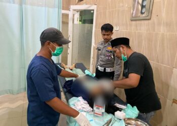 Tabrak Lubang di Jalan, Seorang Anak yang Dibonceng Meninggal Dunia