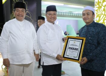 4 Pemenang MTQN ke- 56 Dapat Hadiah Umroh dari Bupati Asahan