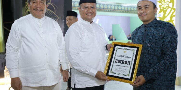 4 Pemenang MTQN ke- 56 Dapat Hadiah Umroh dari Bupati Asahan