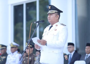 Wabup Asahan Pimpin Upacara Otonomi Daerah