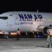 Lanud RSA Natuna Dukung Masyarakat Natuna Terbangkan Pesawat NAM Air Malam Hari