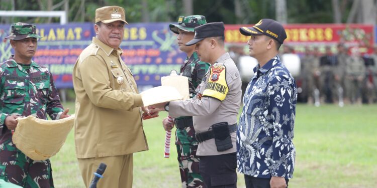 Bupati Asahan Buka TMMD ke- 124 di Desa Silo Bonto