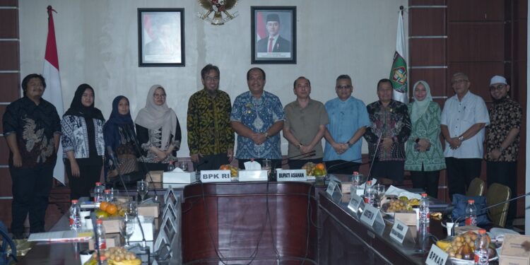 BPK Sumut dan Bupati Asahan Laksanakan Exit Meeting Laporan Keuangan
