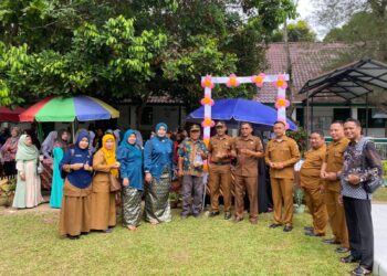 Korwil Pendikan Buka Market Day dan Gelar Karya UPTD SMPN 1 Pulau Rakyat