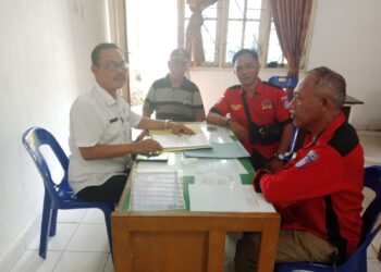 DPC PWDPI Asahan Serahkan Surat Laporan Ke Kesbangpol Kabupaten Asahan