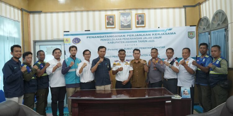 Dishub Asahan dan PT. PLN Kerjasama Kelola PJU
