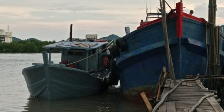 Kapal Bermuatan 10 Ton Solar Diamankan Polda Kepri