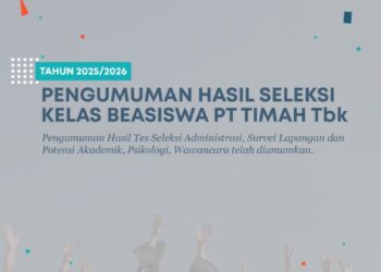 Ciptakan Generasi Emas, PT Timah Umumkan Hasil Seleksi Program Pemali Boarding School Tahun 2025