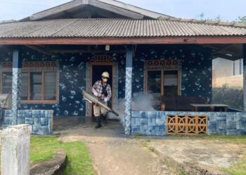 Dukung Kesehatan Masyarakat, PT Timah Lakukan Fogging DBD