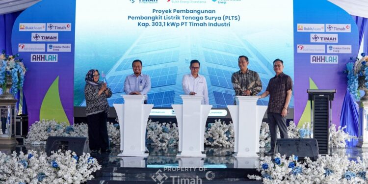 Kolaborasi Energi Bersih Ala MIND ID Group, Anak Usaha PT Timah Tbk Luncurkan Proyek PLTS