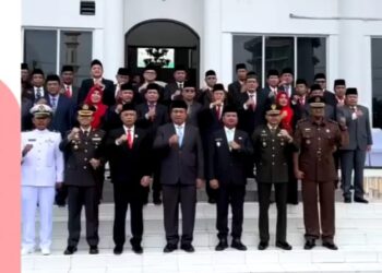 Bupati Asahan Pimpin Upacara Hari Lahir Pancasila