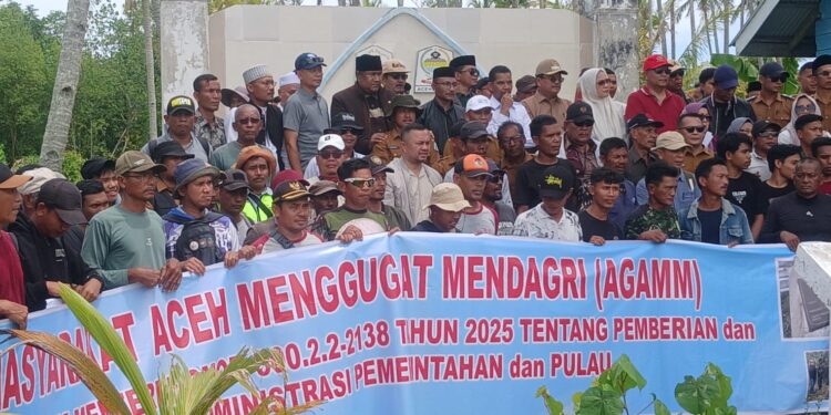 Masyarakat Aceh Singkil Tolak Keputusan Kemendagri Terkait Empat Pulau di Wilayah Provinsi Sumatera