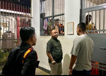 Cegah Gangguan Kamtib, Karutan Karimun Lakukan Pengawasan dan Kontrol Blok Hunian