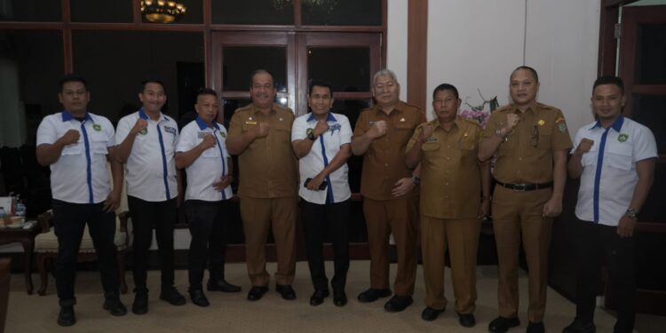 Bupati Terima Audiensi Pertina Kabupaten Asahan untuk Kejurda Tinju 2025