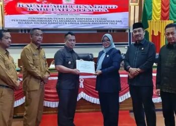 DPRD Lingga Gelar Sidang Paripurna, Bahas Sejumlah Ranperda dan Pertanggungjawaban APBD 2024