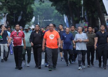 Bupati Asahan Ikuti Bukit Barisan Fun Run 5K