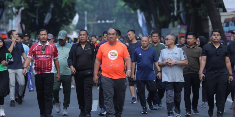 Bupati Asahan Ikuti Bukit Barisan Fun Run 5K