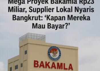 Mega Proyek Bakamla Rp 23 Miliar di Natuna, Supplier Lokal Nyaris Bangkrut : “Kapan Mereka Mau Bayar?”