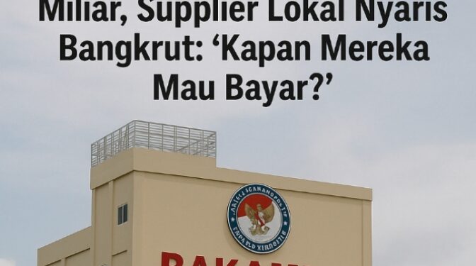 Mega Proyek Bakamla Rp 23 Miliar di Natuna, Supplier Lokal Nyaris Bangkrut : “Kapan Mereka Mau Bayar?”
