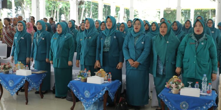 Wakil Bupati Asahan Buka Pelantikan PKK Kecamatan Kelurahan/Desa