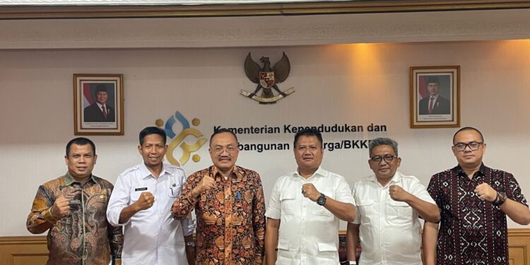 Serius Tekan Stunting dan Perkuat Ketahanan Pangan, Pemkab Asahan Temui Stafsus Presiden & BKKBN