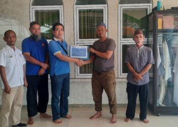 Masjid Al Muhajirin Nelayan 1 Dapat Bantuan Pembangunan dari PT Timah