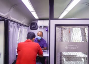 Peringati Bulan Bakti, Mobil Sehat PT Timah Beri Layanan Kesehatan Gratis kepada Warga Kundur