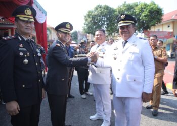 Syukuran HUT Bayangkara Ke-79, Bupati Asahan Beri Ucapan Selamat