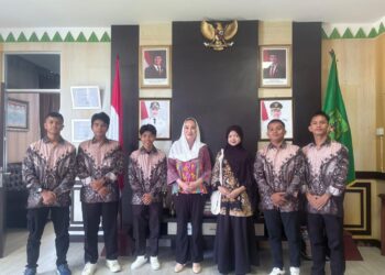 Bawa Nama Natuna ke Kancah Nasional, 6 Mahasiswa Penerima Beasiswa SKK Migas Temui Bupati