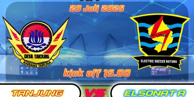 Final DANDENHANUD 477 CUP I Natuna: FC Tanjung Vs Elsonata PLN! Wira Subi Buru Sepatu Emas