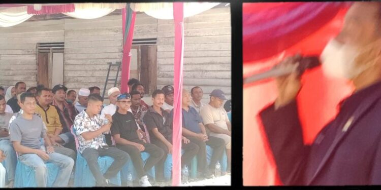 Usulan Pemekaran Desa Diungkap Saat Reses Irwan Lumumba di Kelurahan Aek Loba Pekan