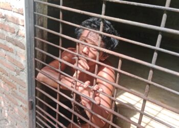ODGJ di Desa Bangun Terpaksa Diikat Rantai Karena Aniaya Ibu Kandung