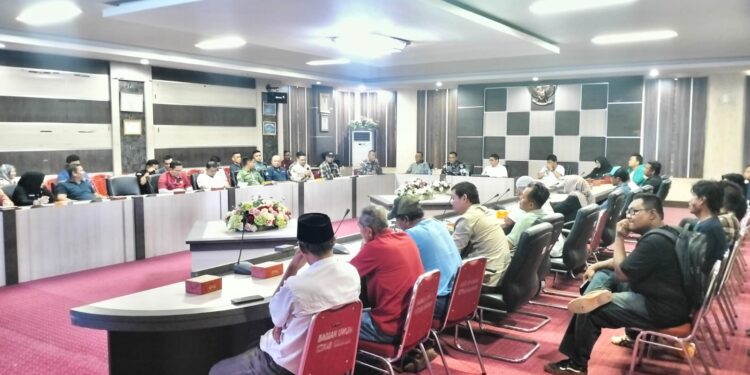 Dishub Karimun Bersama PT MSM Tiga Matra Satria Gelar Sosialisasi Penertiban, Penataan, Pengelolaan dan Kerja Sama Pengelolaan Perparkiran