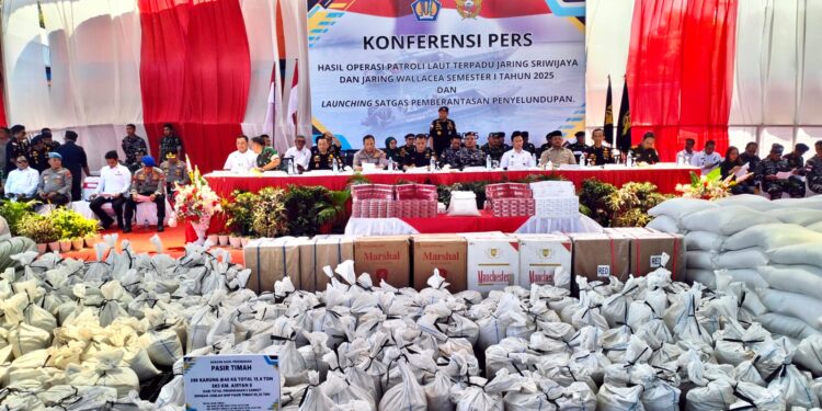 Operasi Patroli Laut Terpadu Bae Cukai Semester I 2025, Lindungi Negara dari Kerugian Triliunan Rupiah